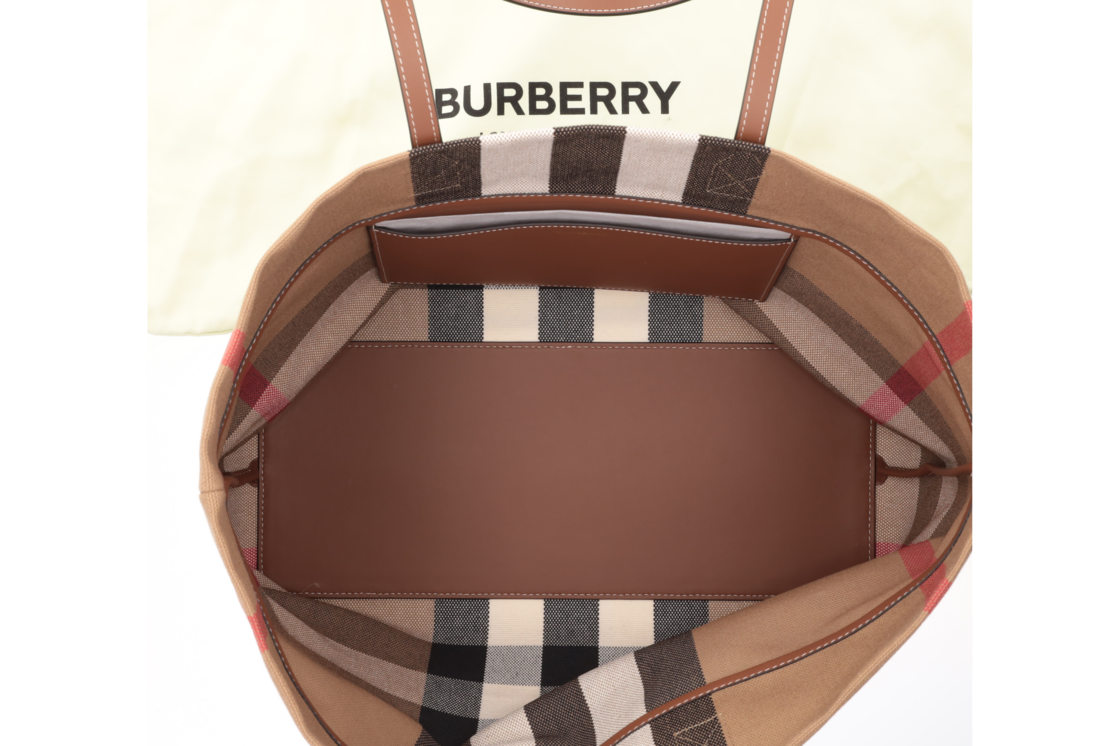 ACCESSORIES BAG BURBERRY 80840471/TAUPE BROWN IP CHECK